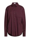 Brunello Cucinelli Solid Colour Shirts In Brown
