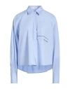 Brunello Cucinelli Solid Color Long-sleeve Shirt In Blue