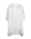 Brunello Cucinelli Woman Shirt White Size M Cotton, Brass