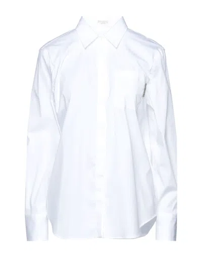 Brunello Cucinelli Shirts In White