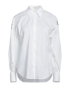 Brunello Cucinelli Woman Shirt White Size Xxl Cotton, Polyamide, Elastane