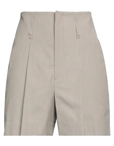 Brunello Cucinelli Woman Shorts & Bermuda Shorts Beige Size 6 Cotton, Elastane
