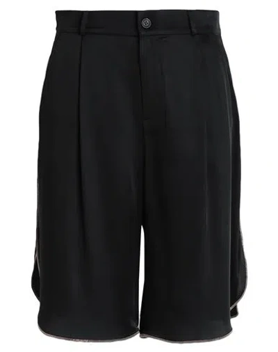 Brunello Cucinelli Woman Shorts & Bermuda Shorts Black Size M Acetate, Viscose
