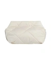 Brunello Cucinelli Woman Shoulder Bag Ivory Size - Textile Fibers, Brass, Leather In White