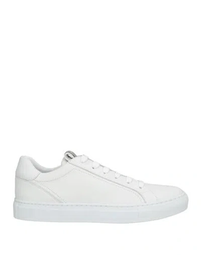 BRUNELLO CUCINELLI BRUNELLO CUCINELLI WOMAN SNEAKERS WHITE SIZE 6 LEATHER