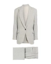 Brunello Cucinelli Single-breasted Suit In Gray