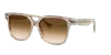 Brunello Cucinelli Woman Sunglass Bc4010s In Clear Gradient Brown