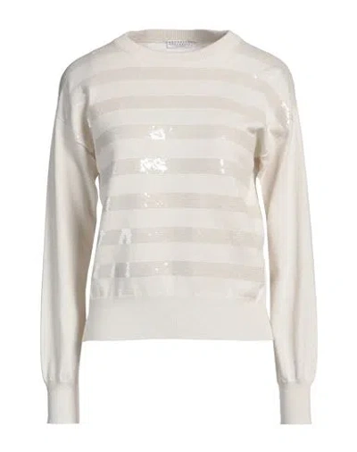 Brunello Cucinelli Woman Sweater Beige Size 3xl Cashmere, Polyester