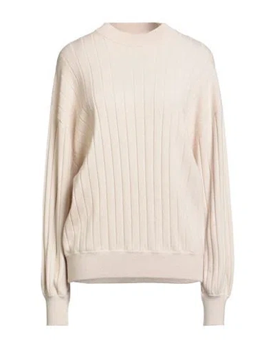 Brunello Cucinelli Woman Sweater Beige Size L Cashmere In Sand