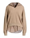 Brunello Cucinelli Medium-thick Cashmere Sweater In Brown