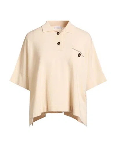 Brunello Cucinelli Woman Sweater Beige Size M Cashmere In Multi