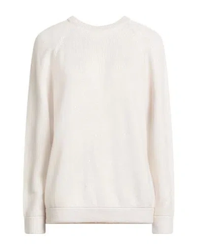 Brunello Cucinelli Woman Sweater Beige Size M Cashmere, Silk, Polyamide, Brass