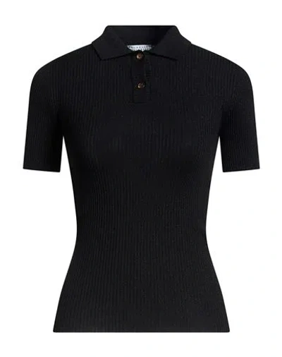 Brunello Cucinelli Woman Sweater Black Size L Cashmere, Silk, Polyamide, Metallic Polyester