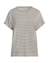 BRUNELLO CUCINELLI BRUNELLO CUCINELLI WOMAN SWEATER IVORY SIZE XL VIRGIN WOOL, CASHMERE, VISCOSE, POLYESTER