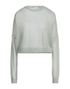 Brunello Cucinelli Crew-neck Open-knit Jumper In Green