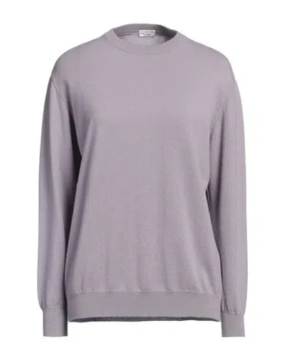 Brunello Cucinelli Woman Sweater Lilac Size M Cashmere, Brass In Purple