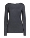 Brunello Cucinelli Woman Sweater Midnight Blue Size Xs Cashmere, Silk, Polyamide, Metallic Polyester In Gold