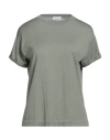 Brunello Cucinelli Woman Sweater Military Green Size Xxs Cashmere, Silk, Polyamide, Metallic Polyest