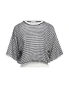 Brunello Cucinelli Woman Sweater Off White Size Xl Linen, Polyamide In Off White
