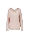 BRUNELLO CUCINELLI BRUNELLO CUCINELLI BRUNELLO CUCINELLI PULLOVER WOMAN SWEATER PASTEL PINK SIZE S MOHAIR WOOL