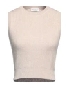 Brunello Cucinelli Woman Sweater Sand Size 3xl Cashmere In Beige