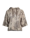 Brunello Cucinelli Woman Sweater Sand Size M Linen, Silk, Cotton, Ecobrass In Beige