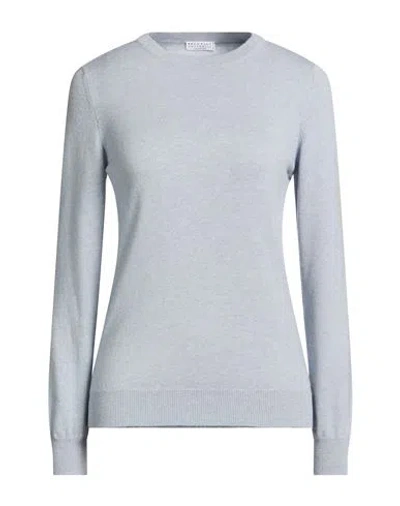 Brunello Cucinelli Woman Sweater Sky Blue Size Xxl Cashmere