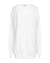 Brunello Cucinelli Woman Sweater White Size Xs Linen, Silk, Polyamide