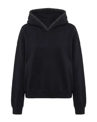 Brunello Cucinelli Solidcolor Longsleeve Hooded Sweatshirt In Black