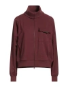 Brunello Cucinelli Solidcolor Sweatshirt In Burgundy