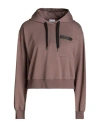 Brunello Cucinelli Woman Sweatshirt Mauve Size S Cotton, Elastane In Purple