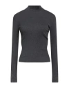 Brunello Cucinelli Woman T-shirt Charcoal Size 3xl Cotton, Ecobrass In Gray