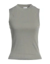 Brunello Cucinelli Woman T-shirt Sage Green Size Xxl Cotton, Brass