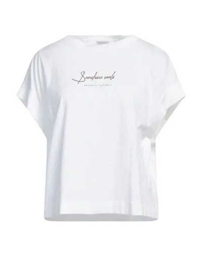 Brunello Cucinelli T-shirt In White