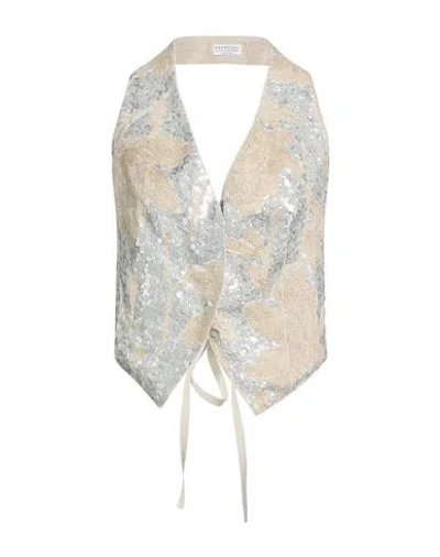 Brunello Cucinelli Woman Top Beige Size L Linen In Neutral