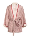 Brunello Cucinelli Woman Top Beige Size Xl Silk, Brass