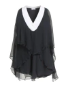 Brunello Cucinelli Woman Top Charcoal Size Xl Silk