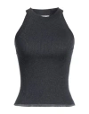 Brunello Cucinelli Woman Top Midnight Blue Size Xs Cashmere, Silk, Polyamide, Metallic Polyester