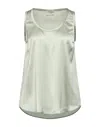 Brunello Cucinelli Tops In Sage Green
