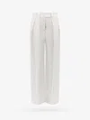 BRUNELLO CUCINELLI BRUNELLO CUCINELLI WOMAN TROUSER WOMAN WHITE PANTS