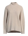 Brunello Cucinelli Cashmere Turtleneck Sweater In Neutral
