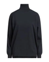 Brunello Cucinelli Woman Turtleneck Midnight Blue Size Xl Cashmere In Blue