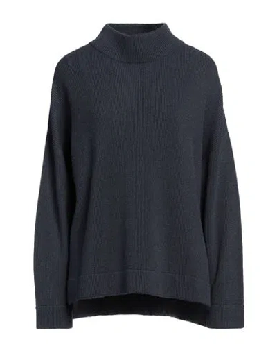 Brunello Cucinelli Ribbed-knit Cotton Jumper In Navy Blue