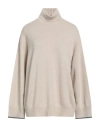 Brunello Cucinelli Cashmere Sweater Women In Beige