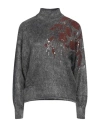 Brunello Cucinelli Sweater  Woman Color Lead In Grey