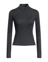 Brunello Cucinelli Woman Turtleneck Steel Grey Size Xl Cotton
