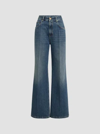 Brunello Cucinelli Women's Authentic Denim Contemporary Loose Jeans In Blue
