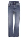 Brunello Cucinelli Women's Authentic Loose Trousers With Shiny Tab