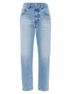 Brunello Cucinelli Women's Authentic Denim Straight Jeans In Light Denim