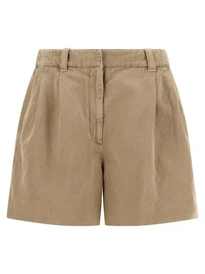 BRUNELLO CUCINELLI BRUNELLO CUCINELLI WOMEN 'BAGGY' SHORTS